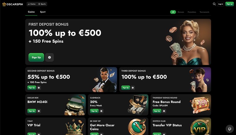 Best oscarspin app in Global